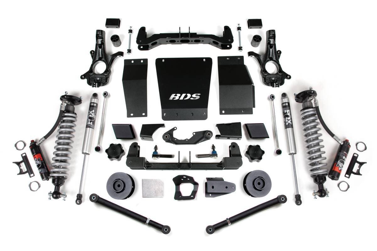 BDS Suspension 2015-2019 GM SUV 4wd 4" Suspension Lift Kit, Alum/Stamped, 3" Rear, Coil Spring  - BDS734PSS