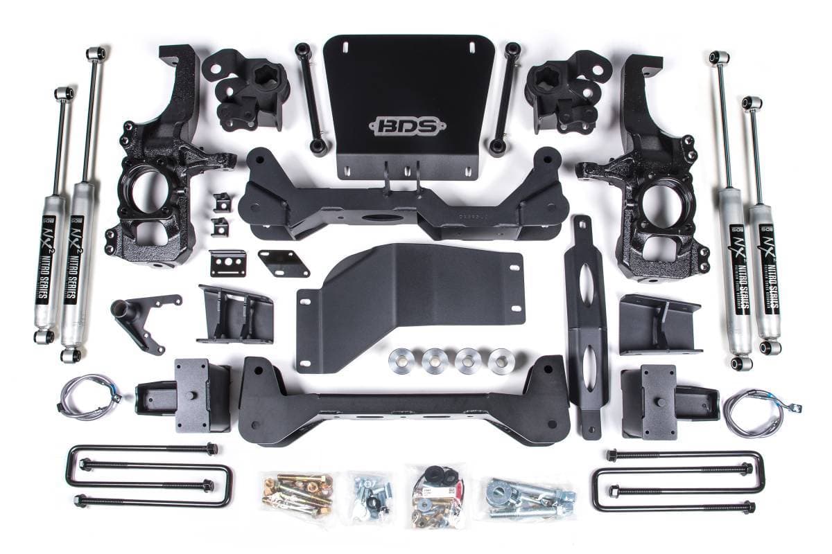 BDS Suspension 2020-2025 Chevrolet Silverado/GMC Sierra 2500HD/3500HD 4wd,  6.5" NTBD Suspensio - BDS756FS