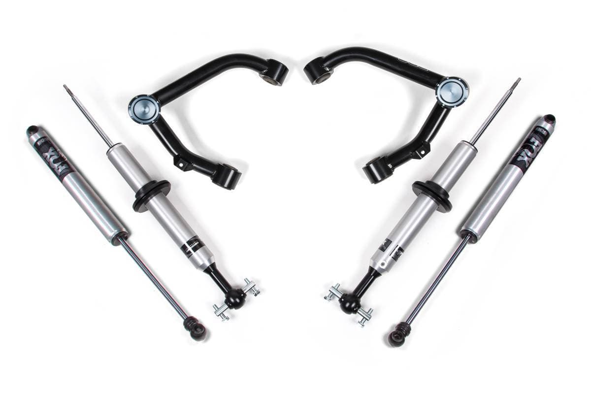 BDS Suspension 07-13 GM 1500 2In 2.0 Snap Ring Coilover, Cast Steel UCA, 2.0 Rear Shocks - BDS759FSR