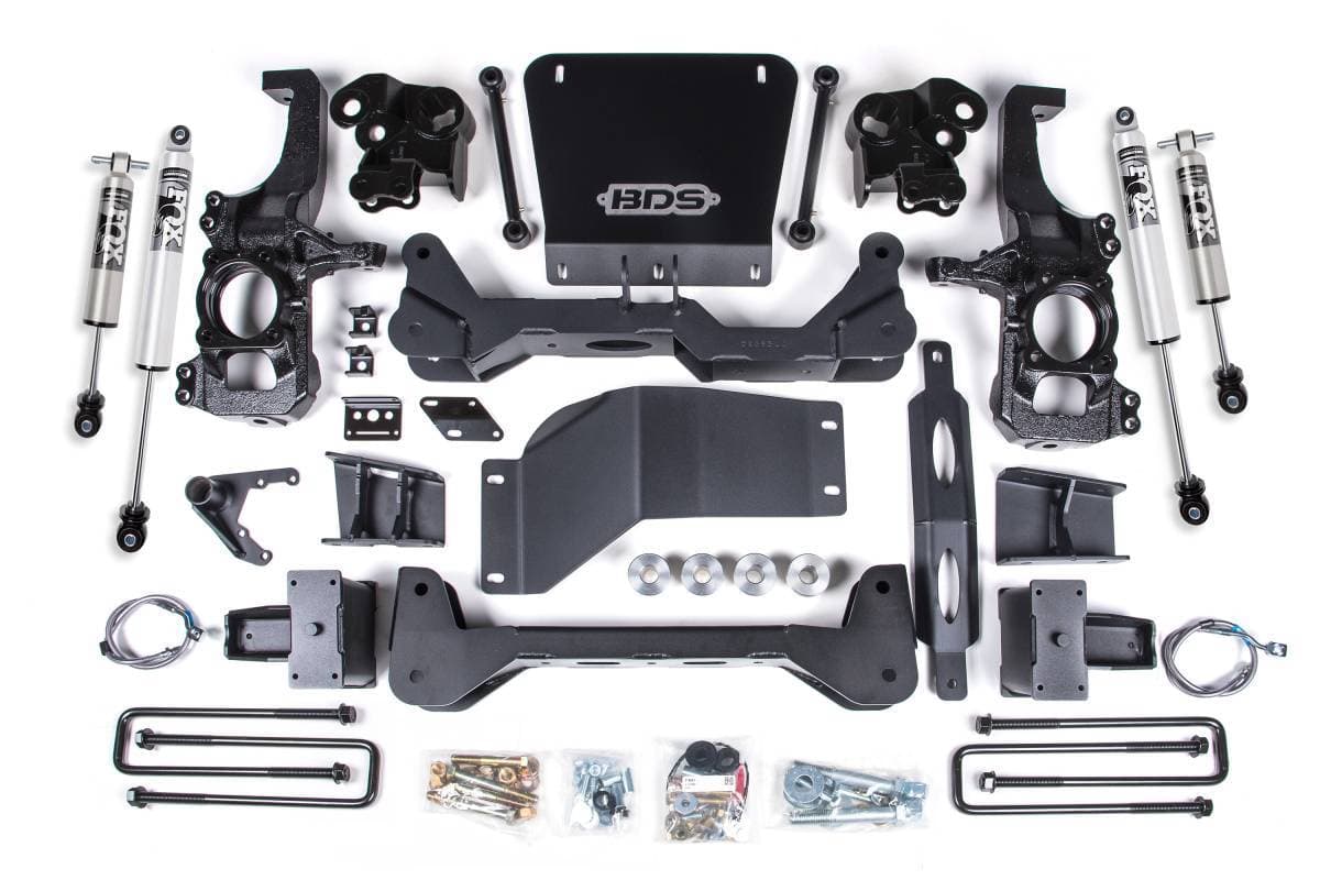 BDS Suspension 2020-2025 Chevrolet Silverado/GMC Sierra 2500HD/3500HD 4wd,  5" NTBD Suspension  - BDS766FPP