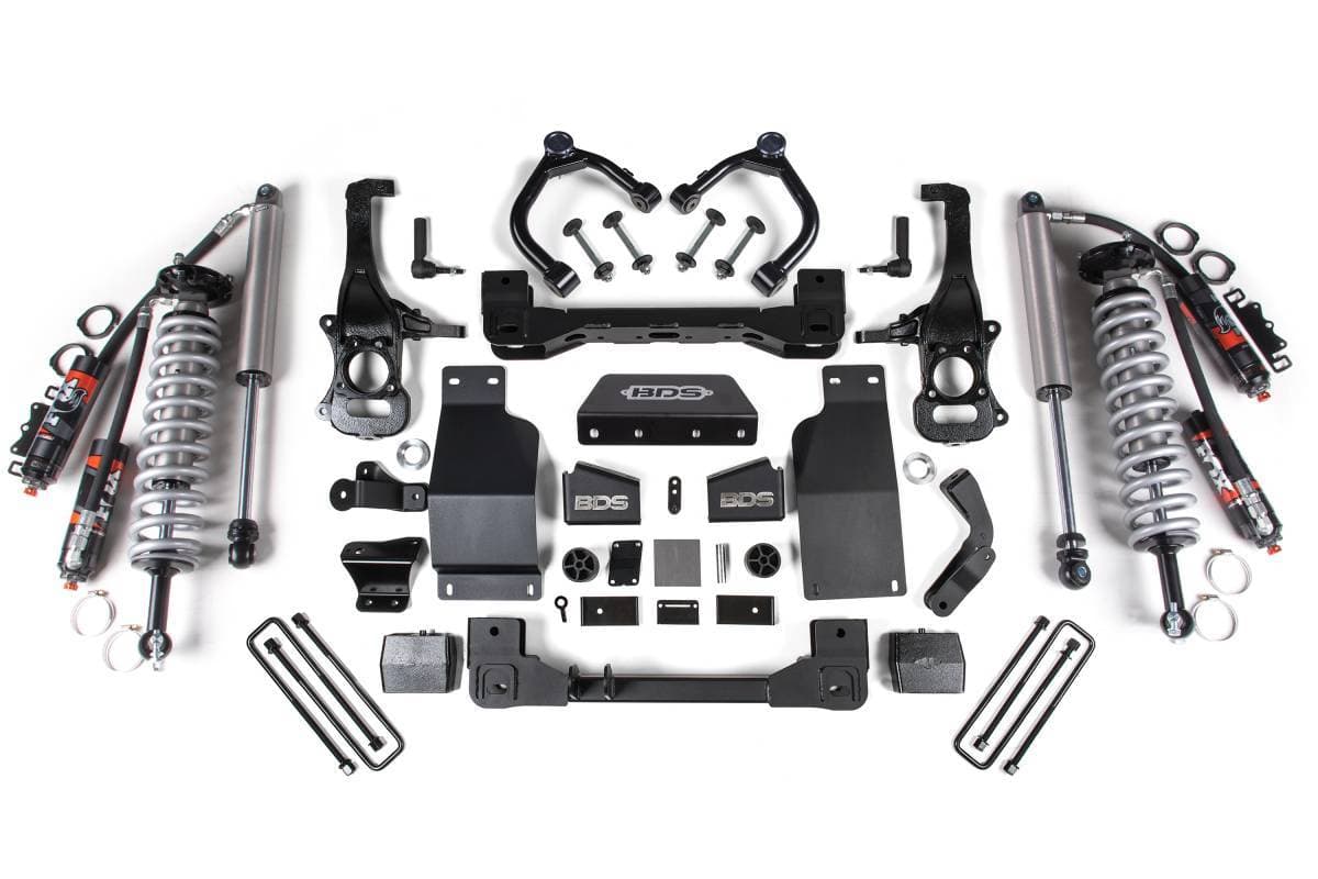 BDS Suspension 2019-2024 Chevy/GMC 1500 4wd 6" Coilover Suspension System With 2.5 Front w/DSC  - BDS784FPE