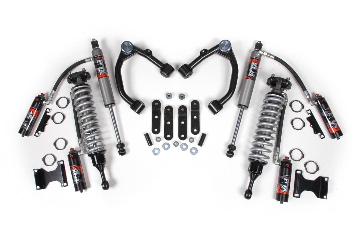 BDS Suspension 2007-2021 Toyota Tundra 3" Suspension System, 1" Rear Shackle, Fox 2.5 PES C/O,  - BDS824FPE