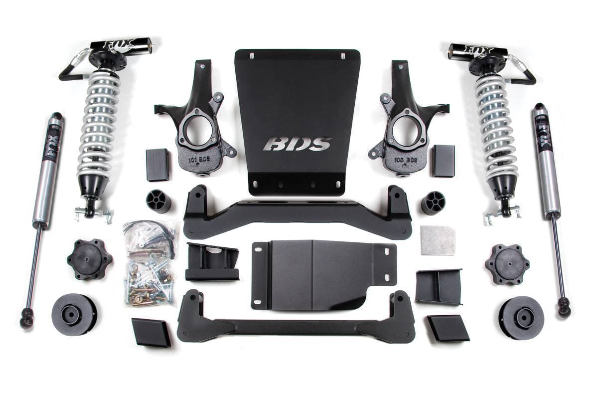 BDS Suspension X - 07-14 K1500 SUV 4/3 w/ Fox C/O - BDS900FDSC