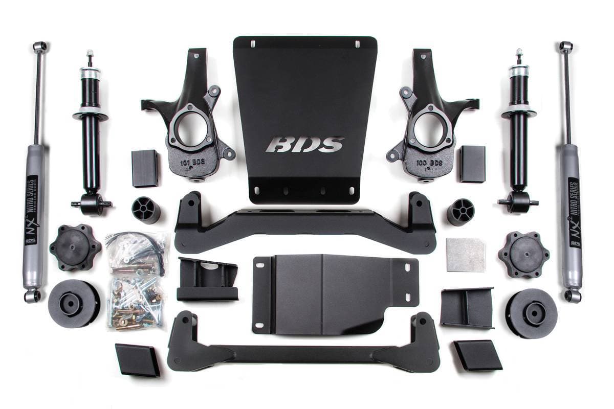 BDS Suspension 07-12 K1500/SUV HC 4/3 Coil Spacer - Fox Shocks - BDS900FS