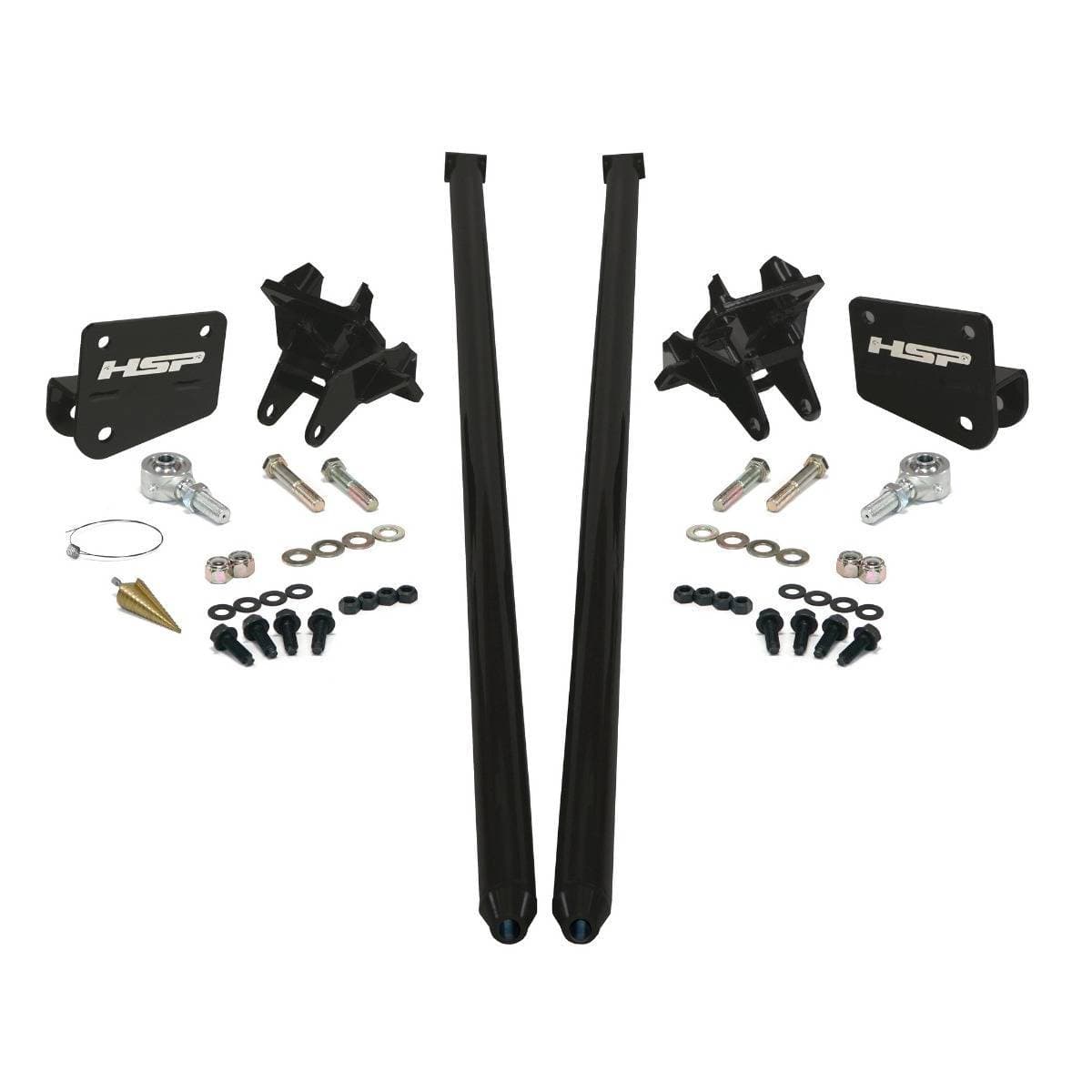 HSP Traction Bars For 2017.5-2022 Ford Powerstroke 6.7 Liter F350 SRW Extended Cab Short Bed Kingsport Grey