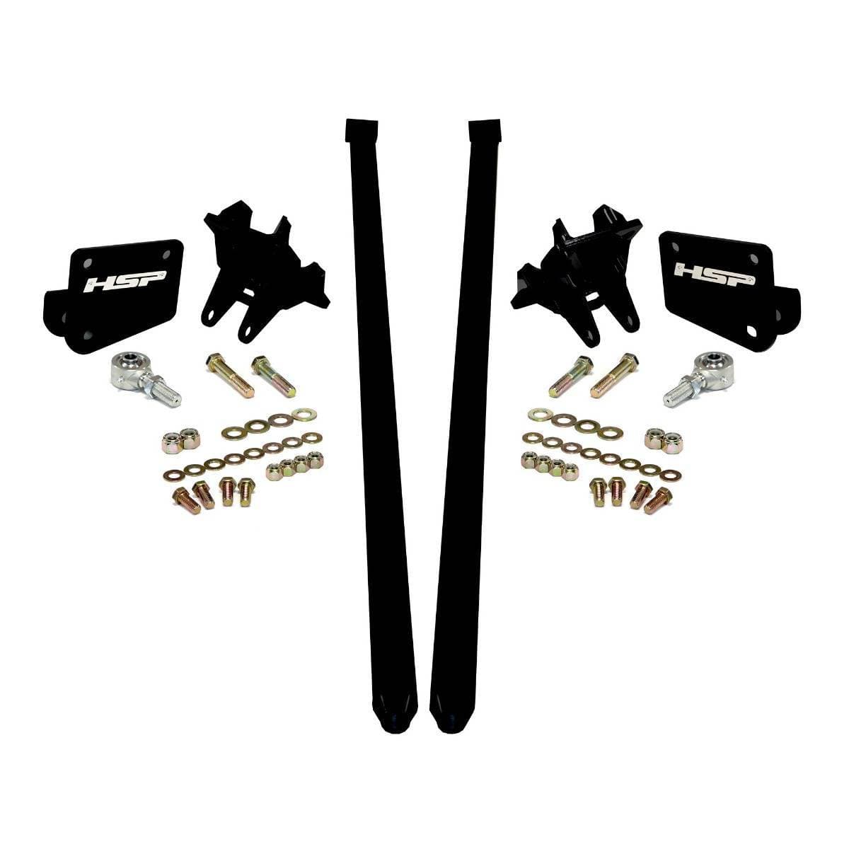 HSP Traction Bars For 2017.5-2022 Ford Powerstroke 6.7 Liter F250 (ECLB,CCSB)-Silk Stain Black