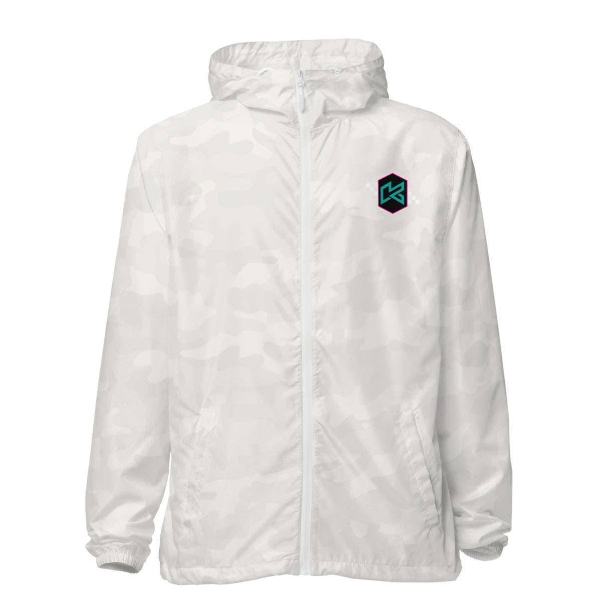 KRYPTONITE 'RACING DIVISION' MNT WINDBREAKER - White Camo, 2XLarge