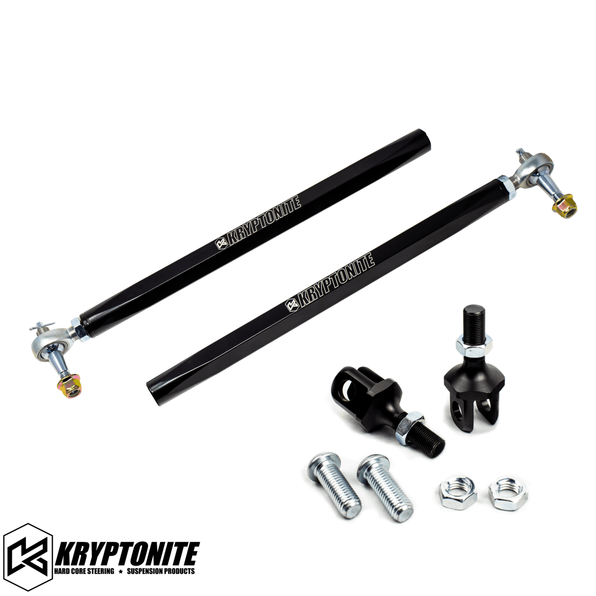 KRYPTONITE POLARIS RZR DEATH GRIP TIE RODS STAGE "1" 2020-2023 PRO XP SHOCK THERAPY - (Shock Therapy - CLEVIS INNER) PN-KRTRZ20-ST3