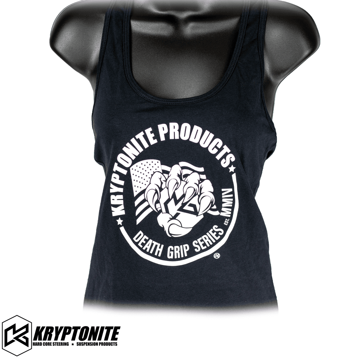 Kryptonite 'Klaw' Tank Top - Black, LARGE