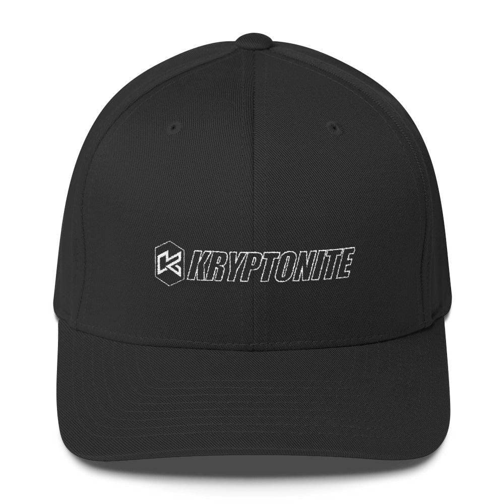 KRYPTONITE FLEX FIT HAT - Black, Small/Medium