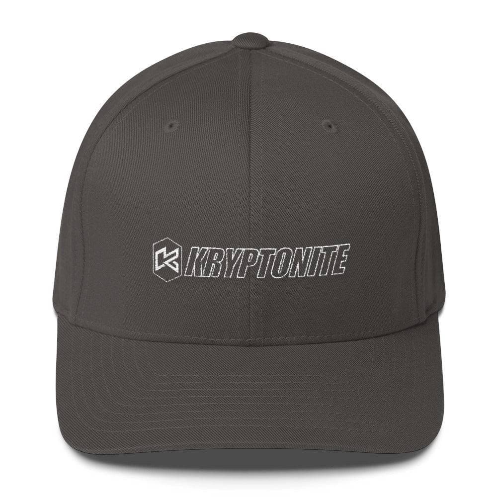 KRYPTONITE FLEX FIT HAT - Dark Grey, Large/XLarge