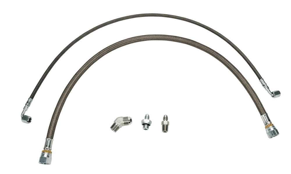 Wehrli LB7/LLY/LBZ/LMM Duramax Twin Turbo Oil Line Kit (S400)