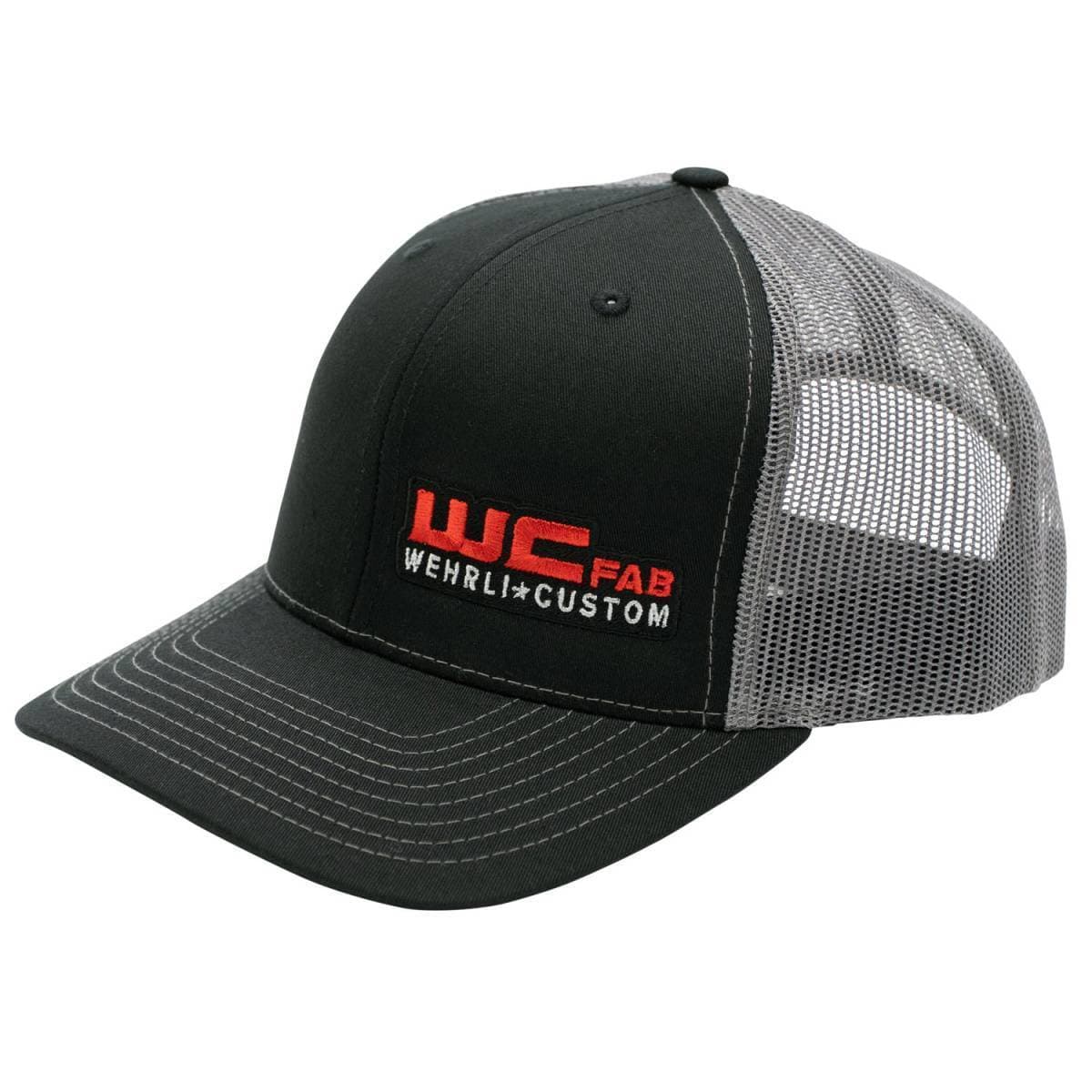 Wehrli Snap Back Hat Black/Charcoal WCFab 