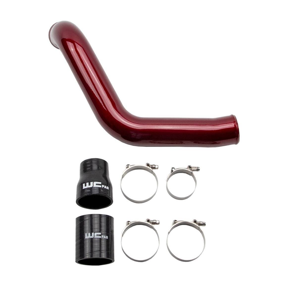 Wehrli 2004.5-2005 LLY Duramax 3" Passenger (Cold) Side Intercooler Pipe Kit