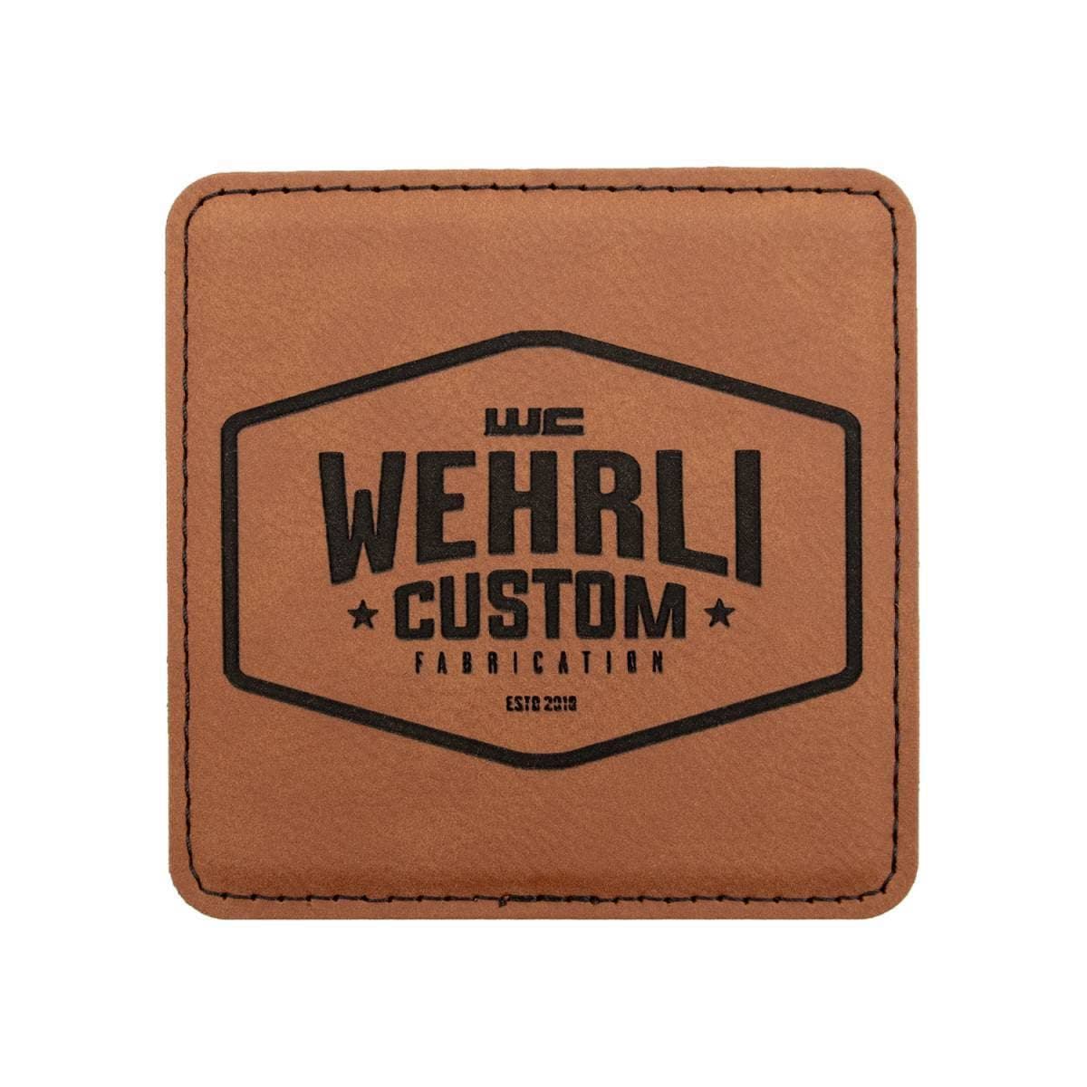 Wehrli Custom Leather Drink Coaster