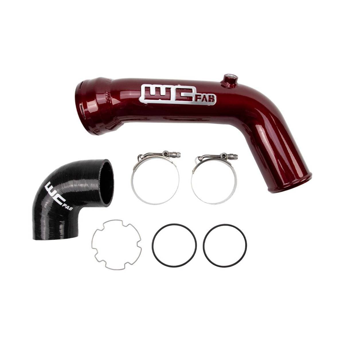 Wehrli 2017-2025 Ford 6.7L Powerstroke 3" Cold Side Intercooler Pipe Kit