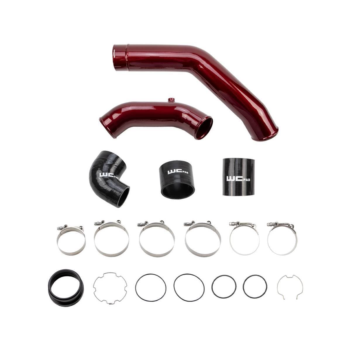Wehrli 2017-2025 6.7L Powerstroke High Flow Intercooler Pipe Kit