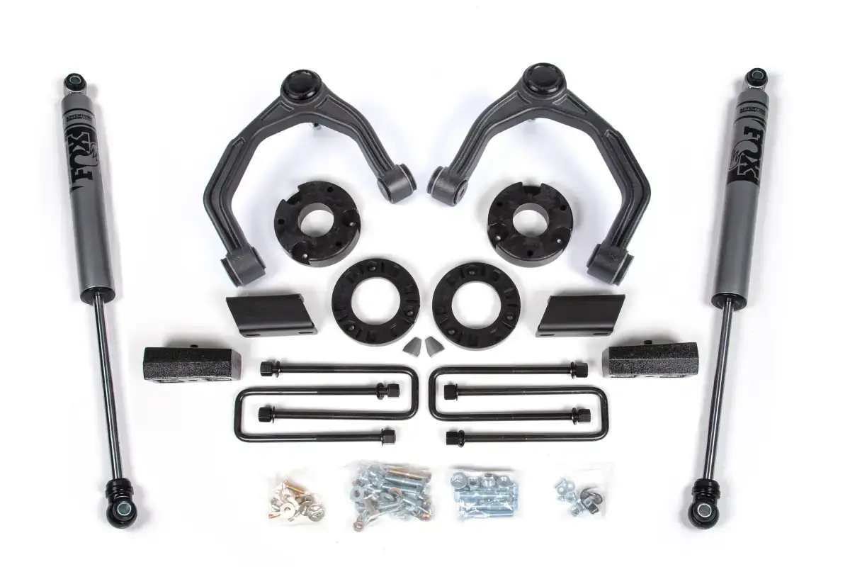 Zone Offroad 19-24 Chevy/GMC 1500 3.5in Adventure Series Suspension System w/FOX Shocks - ZONC47F