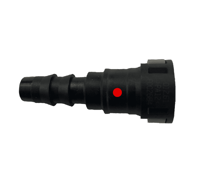 AirDog FQC118S 11.8mm Quick Connect to 1/2" Hose Barb Fitting