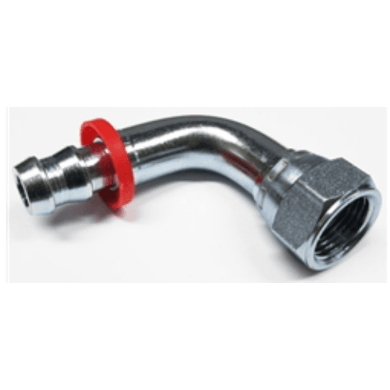 AirDog 4A-2-03-08-08-SL -8 Female JIC to 1/2" Push-Lock Sweep 90° Fitting