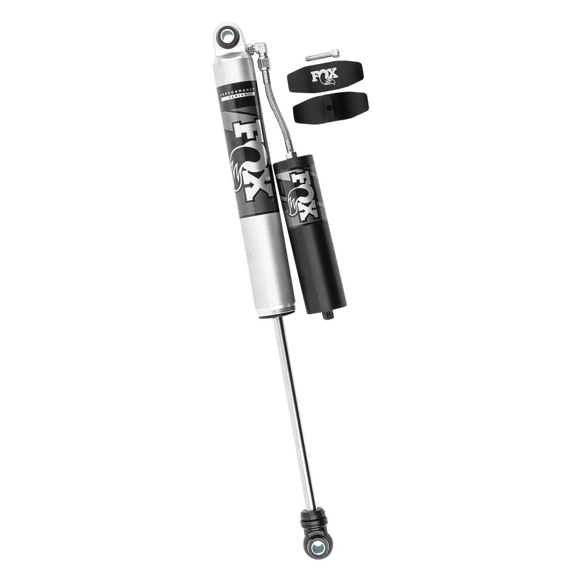 BDS FOX 2.0 Remote Reservoir Rear Shock | 0-1 Inch Lift | Performance Series | Chevrolet Silverado and GMC Sierra 2500HD (20-25)