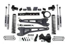 BDS Suspension 2020-2022 Ford F250/350 7" Radius Arm Suspension System - Rear Spring - Fox - BDS1562FS