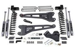 BDS Suspension 17-19 F350 DRW 4" Radius Arm Lift Kit - Gas - NX2 - BDS1576H