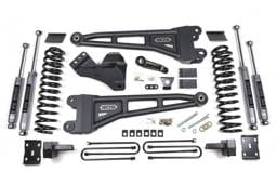 BDS Suspension 2011-2016 Ford F250/F350 4wd 4" Radius Arm Lift Kit, Rear Leaf Spring, Diesel -  - BDS1597H