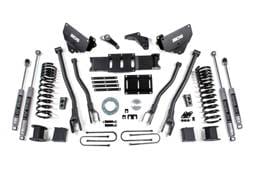 BDS Suspension 13-18 Ram 3500 6in 4 Link 6 Bolt w/ Air Bag - Diesel - BDS1648H