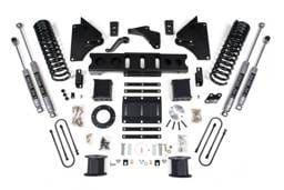 BDS Suspension 13-18 Ram 3500 6in Std 6 Bolt w/ Air Bag - Gas - Fox Shocks - BDS1651FS