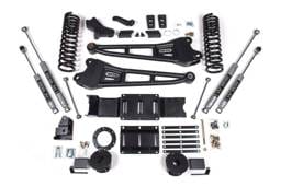 BDS Suspension 2019-2024 Ram 2500 4" Radius Arm Diesel - Rear AirRide- Fox Shocks - BDS1714FS