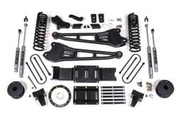 BDS Suspension 2019-2024 Ram 3500 6" Radius Arm Diesel - 5" Rear Block w/ Air Bag - 8 bolt T-Ca - BDS1725H