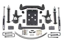 BDS Suspension 07-13 C1500 Silver HC 6/5.5 Springs - BDS175H
