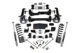 BDS Suspension 2019-2023 Ram 1500 4wd 4" Front, 3" Rear Lift w/OE 22in Wheels - Fox - BDS1796FS