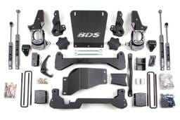 BDS Suspension 01-10 K2500/SUV HC 4wd 7/5 Block - BDS1818FS
