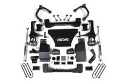 BDS Suspension 2025 Chevy/GMC 1500 4wd 4" Suspension Lift Kit, V8 Gas, 3" Rear, Block - Spacer  - BDS1851FS