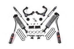 BDS Suspension 2025 Chevy TB/GMC AT4 1500 4wd 1.5" Suspension Lift Kit, 0.5" Rear, Block - Fox  - BDS1858PSS