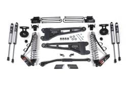 BDS Suspension 2020-2022 Ford F450 4wd 3" Radius Arm Suspension Lift Kit, 1" Rear Lift, Block,  - BDS1915FPE