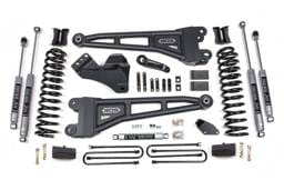 BDS Suspension 2008-2010 Ford F250/F350 4wd 4" Radius Arm Suspension Lift Kit,  3" Rear Lift, L - BDS1942FS