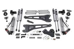 BDS Suspension 2017-2019 Ford F250/F350 4wd 4" Radius Arm Suspension Lift Kit, 2" Rear, Block,  - BDS1967FPE