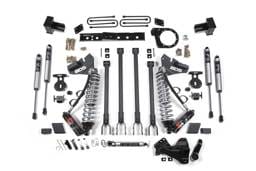 BDS Suspension 2020-2022 Ford F250/F350 4wd 7" 4-Link Suspension Lift Kit, 5" Rear, Block, Dies - BDS1985FPE