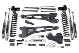 BDS Suspension 2020-2022 Ford F250/F350 4wd 5" Radius Arm Suspension Lift Kit, 3" Rear, Block,  - BDS1990FPE
