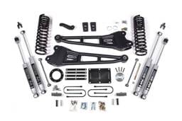 BDS Suspension 2013-2018 Ram 3500 4wd (Diesel) 6" Radius Arm Suspension Lift Kit, 8-Bolt Indexi - BDS2140H