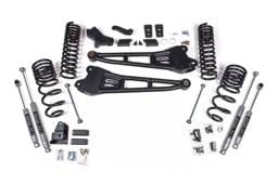 BDS Suspension 2025 Ram 2500 4wd (Diesel) 4" Radius Arm Suspension Lift Kit, 2.5" Rear Lift, Co - BDS2143FS