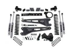 BDS Suspension 2023-2024 Ford F250/F350 SRW 4wd 7" Radius Arm Suspension Lift Kit, 4.5" Rear, B - BDS2258FPE