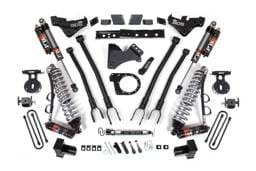 BDS Suspension 2023-2025 Ford F250/350 Super Duty 4wd 7" 4-Link Suspension Lift Kit, 6" Rear, S - BDS2253PES