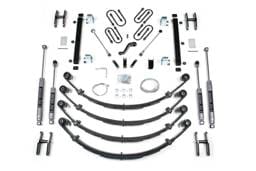 BDS Suspension 87-95 YJ Soft Top 4.5/4.5 Spring Kit - BDS411H
