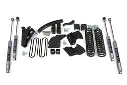 BDS Suspension 1982-1991 Ford Bronco II - 4wd - (PS) 4" Front, 3.5" Rear Block & AAL Combo - BDS517H