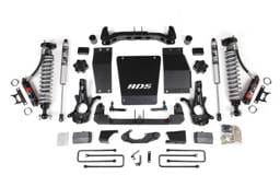 BDS Suspension 2014-2018 GM 1500 4wd 4" Suspension Lift Kit, Cast Steel, 2" Rear, Block - 2.5 P - BDS712PSS