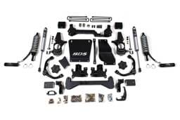 BDS Suspension 01-10 HD 6.5" C/O System w/Rear Springs - BDS739FDSC